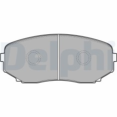 DELPHI LP2098 set placute frana,frana disc