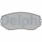 DELPHI LP2098 set placute frana,frana disc