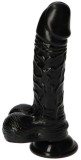 Dildo Italian Cock 18 cm Negru, TOYZ4LOVERS