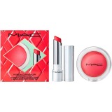 MAC Cosmetics Holiday No Work All Glow Play Kit set cadou de buze culoare Pink