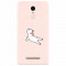 Husa silicon pentru Xiaomi Remdi Note 3, Cute Dog Streching