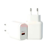 Adaptor Priza USB Quick Charge 3.0 15W PD001 Alb, Incarcare Rapida, Alimentator Telefon Mobil