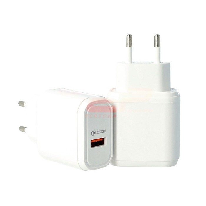 Adaptor priza USB Quick Charge 3.0 15W PD001 WHITE