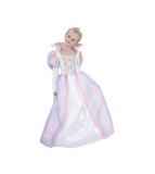 Costum carnaval Printesa Curcubeu pentru copii marime 130/140 cm (8-10 ani)