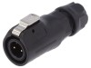 Conector: circular mufă dimensiune 12 02 tată PIN: 2 aurit 5A