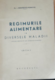 REGIMURILE ALIMENTARE IN DIVERSELE MALADII - I. DUMITRESCU POPOVICI