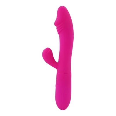 Vibratoare iepuras - Mina Iubaret Vibrator Iepuras Reincarcabil din Silicon 10 Moduri de Functionare foto