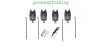 Set 4 Avertizori Pescuit Diamant Alb TLI-07 + Swingere MK2 cu Starleti si Picheti - Senzori Pescuit, Hanger