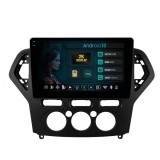 Navigatie 2K Ford Mondeo (2007-2010) Clima Manuala 4GB RAM Android 13 Octacore Slot Sim 4G DSP GPS Wi-FI Carplay Android Auto USB Bluetooth Waze Touch