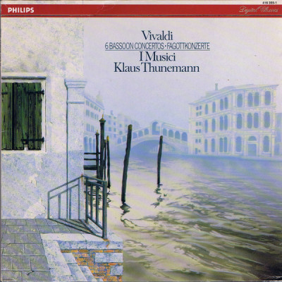 Vinil Vivaldi, I Musici &amp;lrm;&amp;ndash; 6 Bassoon Concertos ▪ Fagottkonzerte (NM) foto