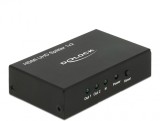 Multiplicator HDMI 2 porturi UHD 4K, Delock 18682