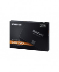 Ssd samsung 250gb 860 evo retail sata3 rata transfer r/w: foto