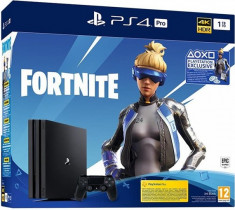 Vand SONY Playstation 4 Pro 1TB negru + Fortnite foto