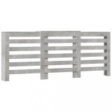 Cumpara ieftin Masca pentru calorifer gri beton 205x21,5x83,5cm lemn prelucrat