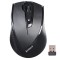 MOUSE A4tech, PC sau NB, wireless, 2.4GHz, optic, 2000 dpi, butoane/scroll 5/1, buton selectare viteza, negru, &quot;G9-730FX-BK&quot; (timbru verde 0.18 lei)