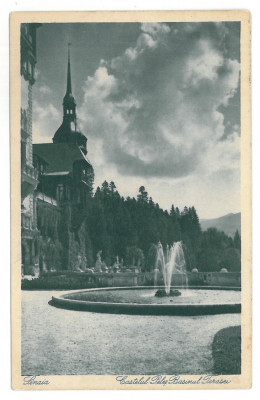 3511 - SINAIA, Peles Castle, Romania - old postcard - unused foto