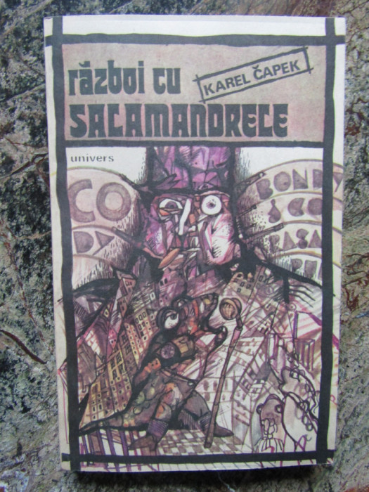 RAZBOI CU SALAMANDRELE-KAREL CAPEK