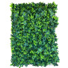 Gard viu artificial, gradina verticala cu frunze verzi, panou 40x60 cm, ProCart