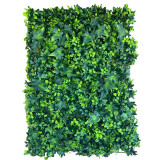 Gard viu artificial, gradina verticala cu frunze verzi, panou 40x60 cm