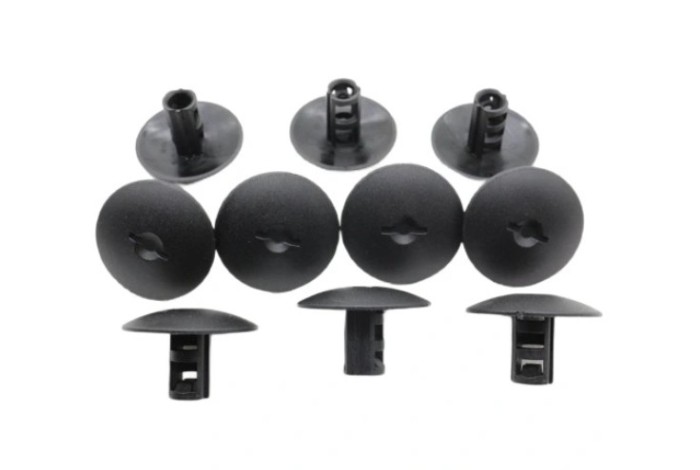 Clema fixare tapiterie, carenaje Dacia Dokker, Duster, Lodgy; Renault Captur, Clio Iv, Clio V, Espace V, Kadjar, Megane, Trafic, Twingo, set 10 buc