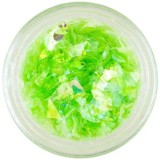Decora&Aring;&pound;iuni pentru unghii, de culoare verde - fulgi, INGINAILS