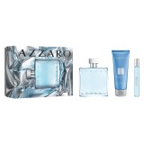 Azzaro Chrome - Set Cadou (Apa de Toaleta 100 ml + Apa de Toaleta 10 ml + Gel de Dus 75 ml), Barbati