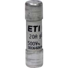 Siguranta fuzibila cilindrica 20A CH10X38 gG 500V Eti 002651020