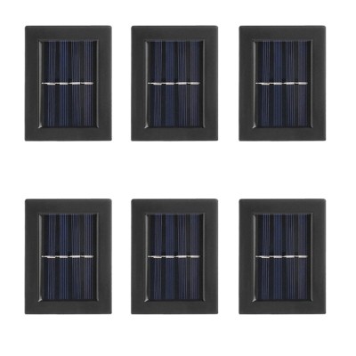 Set 6 Lampi Solare de Perete Decorative DELINY, Ip65 Rezistenta la Apa, Lumina Calda foto
