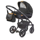 Carucior Camini FRONTERA 2 in 1 Negru