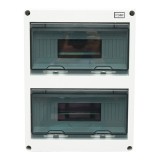 Tablou electric aplicat 2 randuri, 24 module, IP65, 420x295x130mm