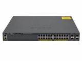 Switch Cisco Catalyst 2960-X WS-C2960X-24PS-L, 24 porturi de 1 Gb PoE+, 4 porturi SFP de 1 Gb, 1 sursă de alimentare CA, gestionabil