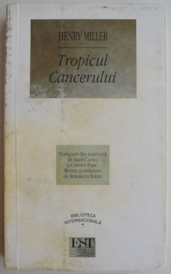 Tropicul Cancerului &amp;ndash; Henry Miller foto