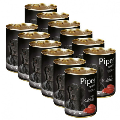 Piper Senior conservă cu carne de miel 12 x 400 g foto