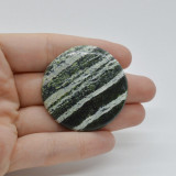 Cabochon opal green swiss 41x41x6mm c17, Stonemania Bijou