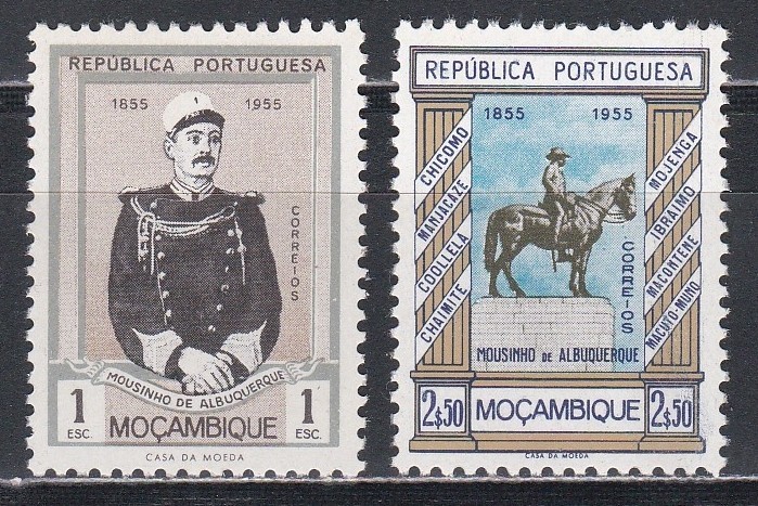 Mozambic 1955 - Centenarul nașterii lui Mousinho de Albuquerque, MNH