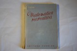 B. Iosub - Matematica recreativa (1952)
