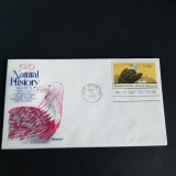 Seria Istorie Naturală, Prima Zi Emisiune .Lot Plicuri 4 Buc. SUA 1970