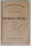 ALFRED DE MUSSET , PREMIERS POESIES 1829 - 1835 , APARUTA 1930 , COTOR LIPIT CU SCOTCH