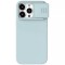 Husa iPhone 15 Pro Nillkin CamShield Silky MagSafe, albastru