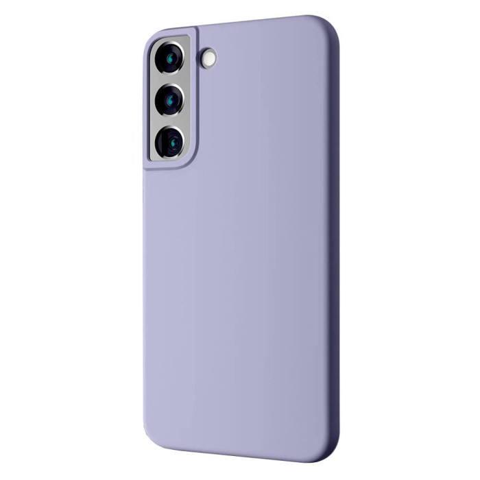 Husa protectie compatibila cu samsung galaxy s22 plus, ultra silm, silicon htpmag, camera superprotect, interior din microfibra, lila 32.422