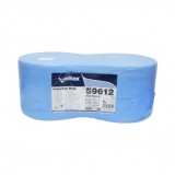 Set 2 role lavete industriale 3 straturi hartie albastra 36x22cm Celtex Superblue S 500 portii/rola 59612