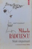 Cumpara ieftin Niste raspunsuri - 2009 - Mihaela Radulescu ($B157)