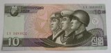 M1 - Bancnota foarte veche - Coreea de nord - 10 won - 2002