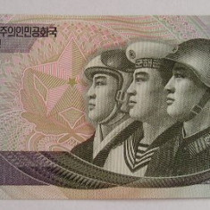 M1 - Bancnota foarte veche - Coreea de nord - 10 won - 2002