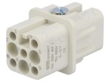 Conector HDC cu Inserturi de Contact Mamă 8+7 PE