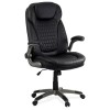 SCAUN DIRECTORIAL CU ARCURI REZISTENT 130 KG OFF 320 NEGRU