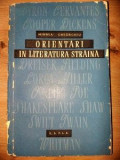 Orientari in literatura straina- Mihnea Gheorghiu