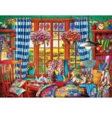 Cumpara ieftin Puzzle Eurographics - Patchwork Craft Room, 1000 piese