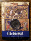 Reproducere moneda medievala - Denier Richard I