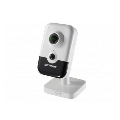 CAMERA IP Hikvision, cube pt. interior, dist. IR 10 m, tip lentila varifocala 2.8 - 12 mm, 2 Mpx, microfon, PoE, carcasa plastic, slot SD card, &amp;quot;DS-2C foto